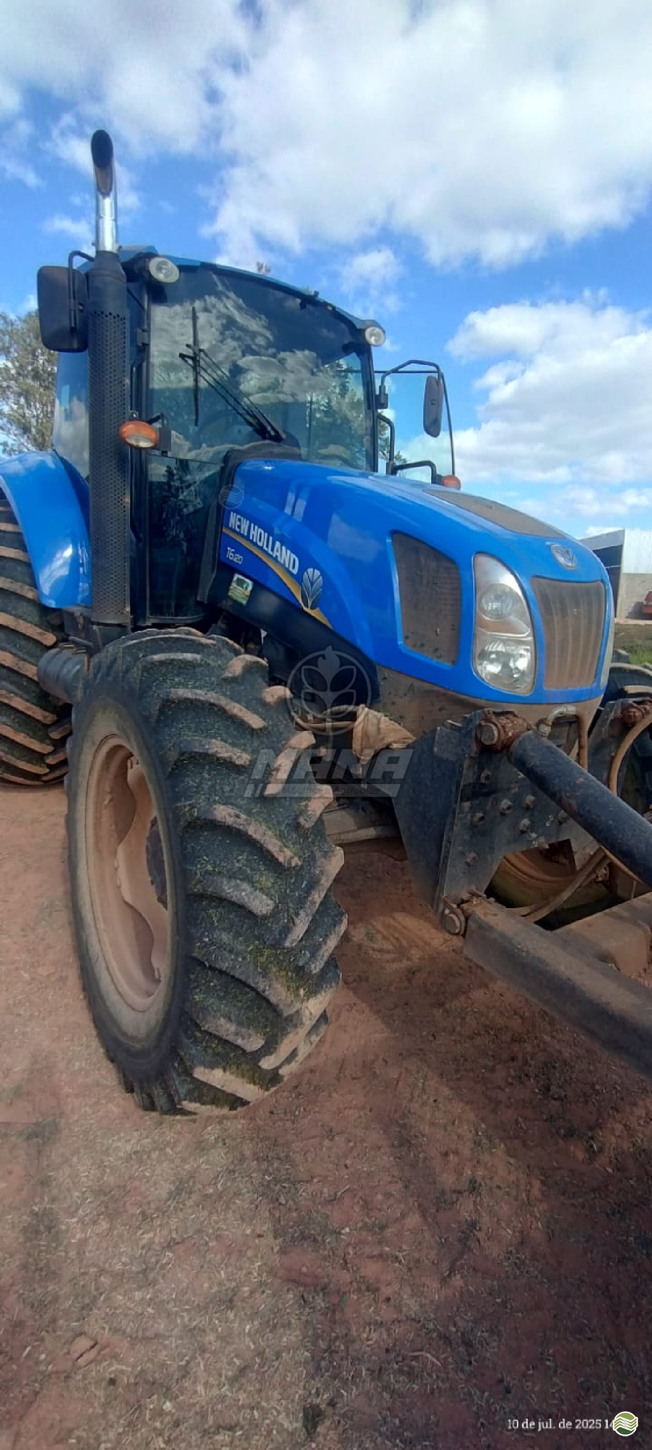 TRATOR NEW HOLLAND NEW T6 120 Tração 4x4 Mana Máquinas RIBEIRAO PRETO SÃO PAULO SP